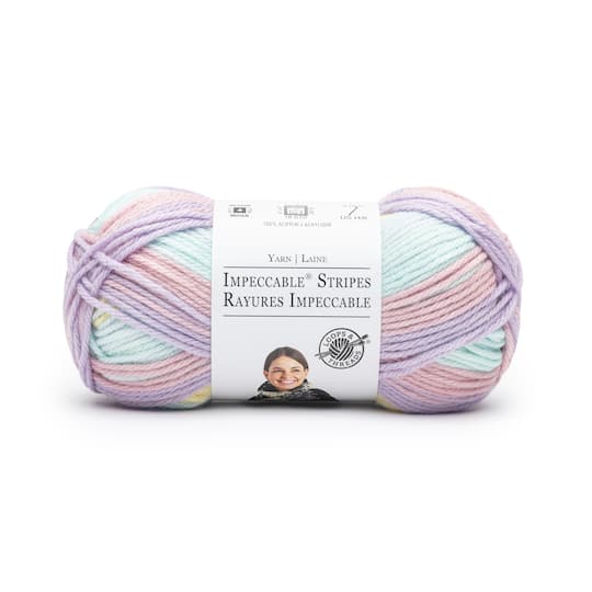 Impeccable&#xAE; Stripes Yarn by Loops &#x26; Threads&#xAE;